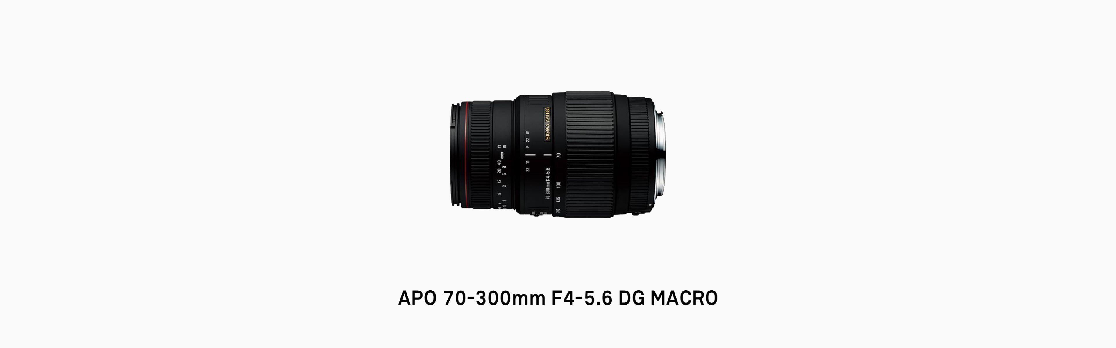 APO 70-300mm F4-5.6 DG MACRO | Lenses | SIGMA Corporation