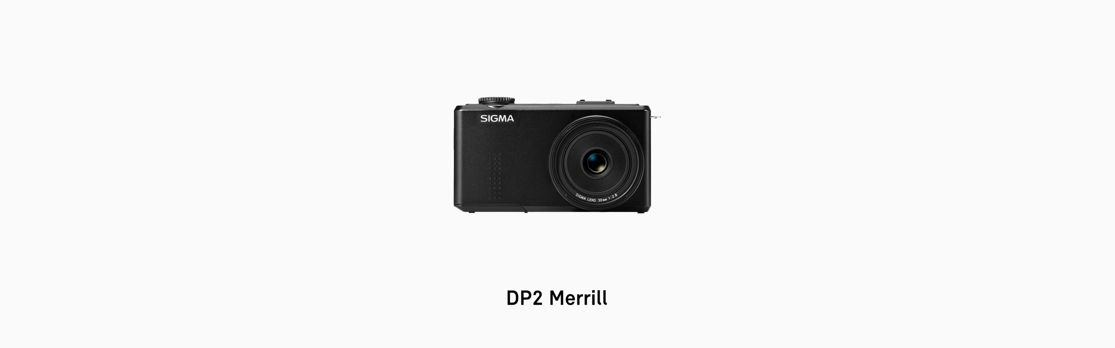 SIGMA DP2 MERRILL注意充電器はありませんので