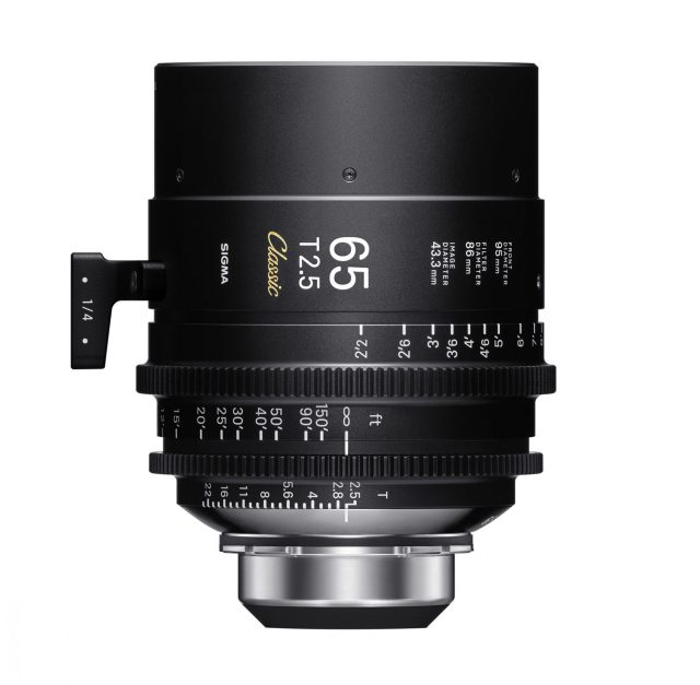 SIGMA CINE LENS FF High Speed Prime Line 65mm T1.5 FFおよびFF Classic