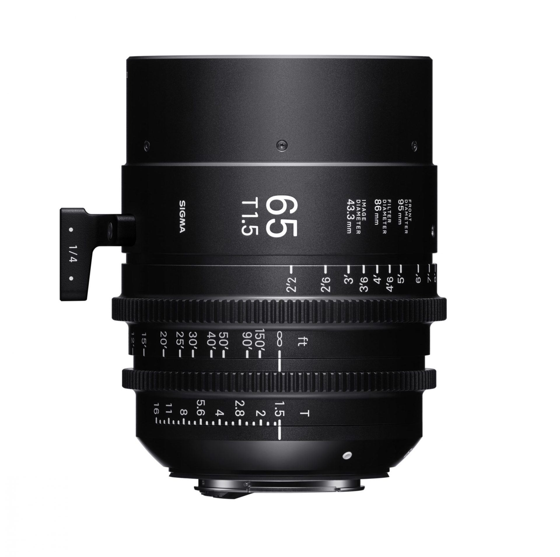 SIGMA CINE LENS FF High Speed Prime Line 65mm T1.5 FFおよびFF Classic