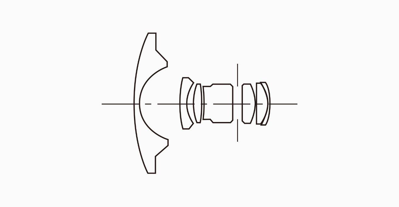 仕様 | 15mm F2.8 EX DG DIAGONAL FISHEYE | レンズ | SIGMA | 株式  