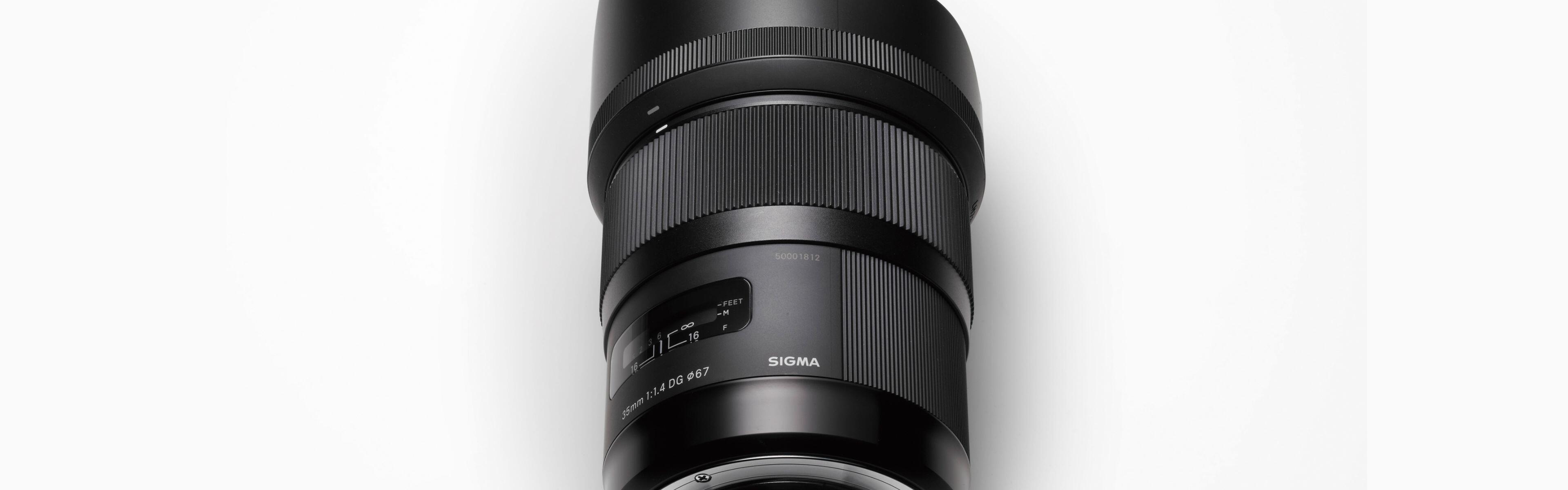 SIGMA　シグマ　35㎜　F1.4 DG　HGM　レンズ