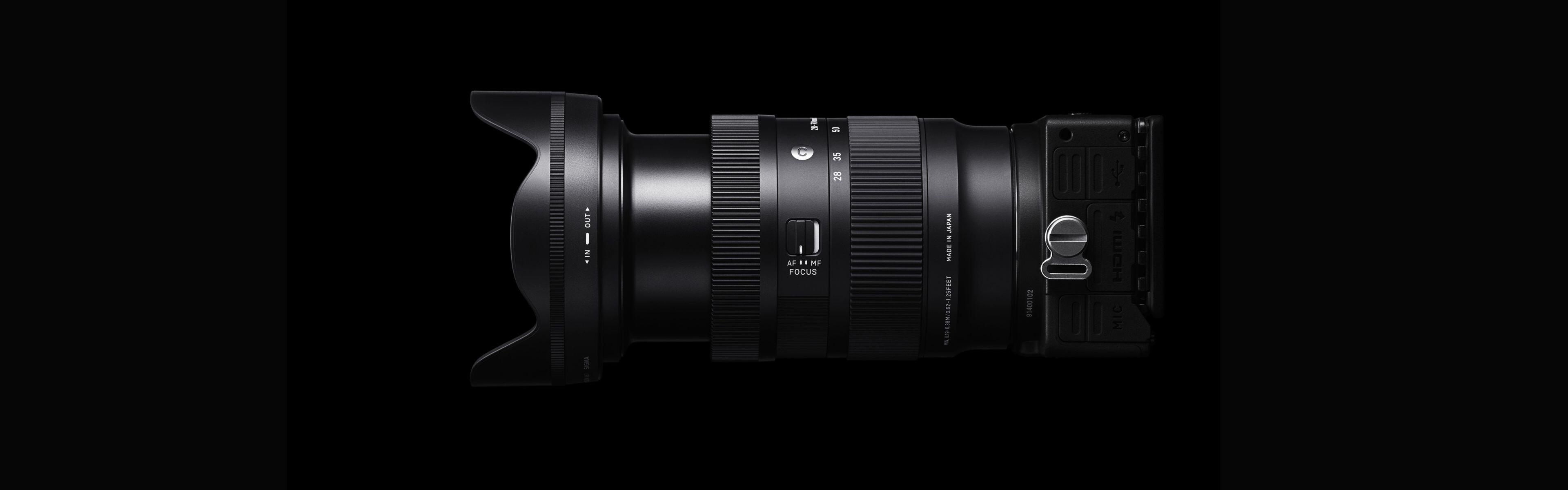 SONYαeマウントsigma 28-70mm f2.8 dg dn eマウント＋保護フィルター