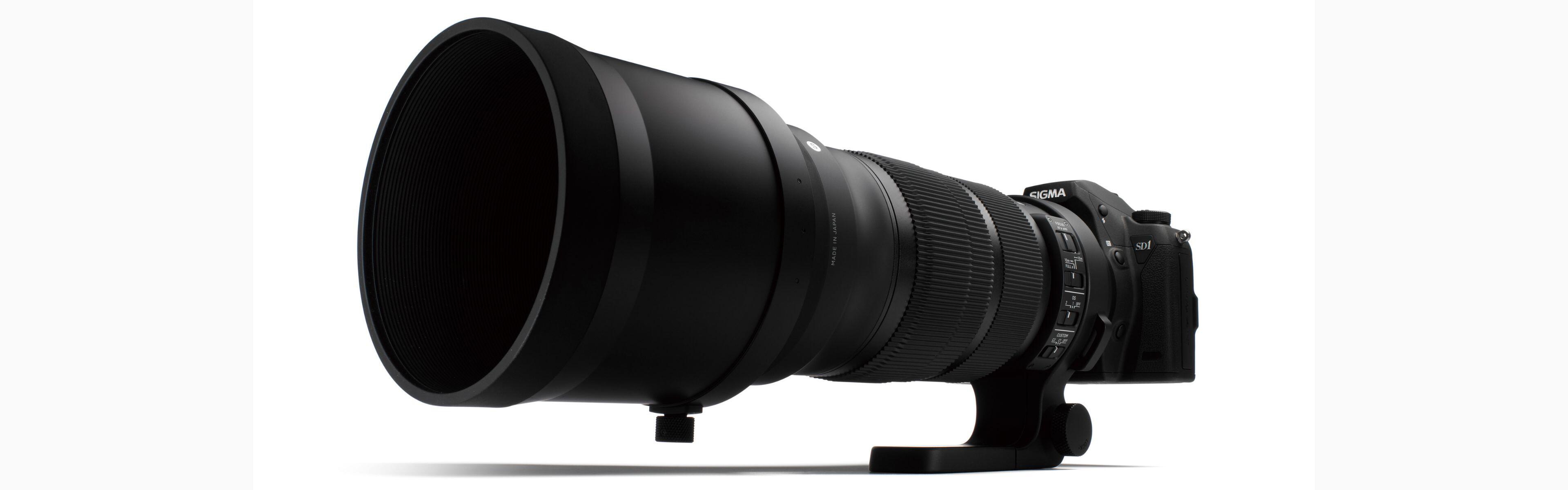 SIGMA 120-300mm F2.8 DG OS HSM／純正保護フィルタ付カメラ